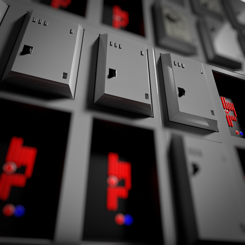 Rebel Ship Wall Panels, 100% Procedural! 3