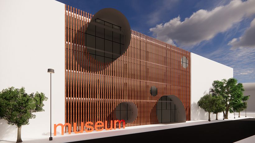 Mi proyecto del curso: Diseño arquitectónico creativo y modelado en Revit 3