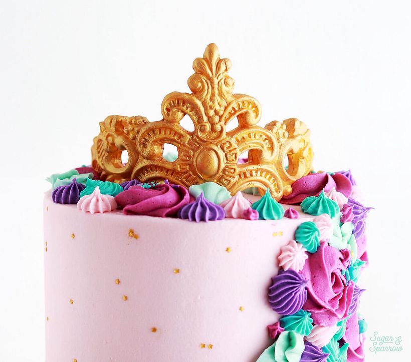 Princess Birthday Cake 4