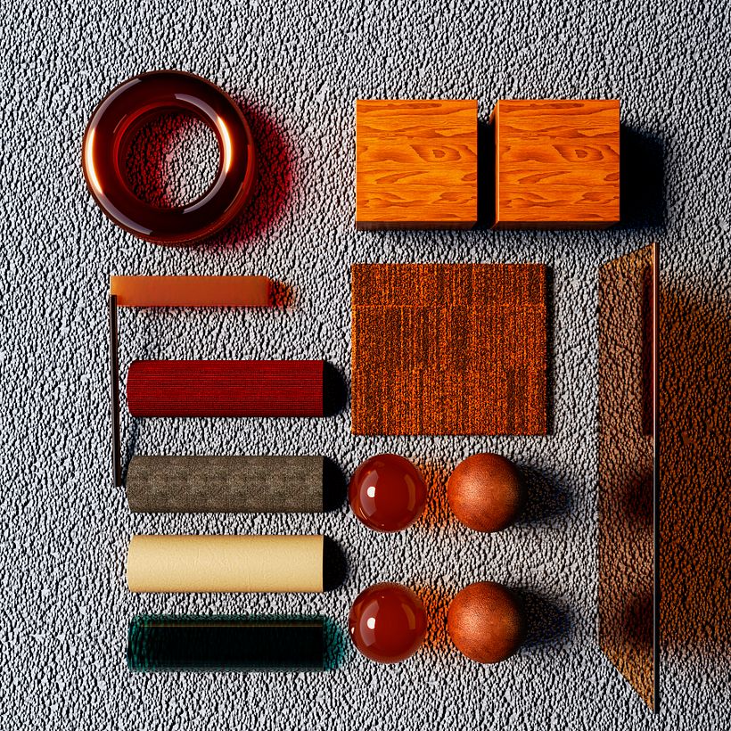 Mi proyecto del curso: Crea materiales en V-Ray para SketchUp 3