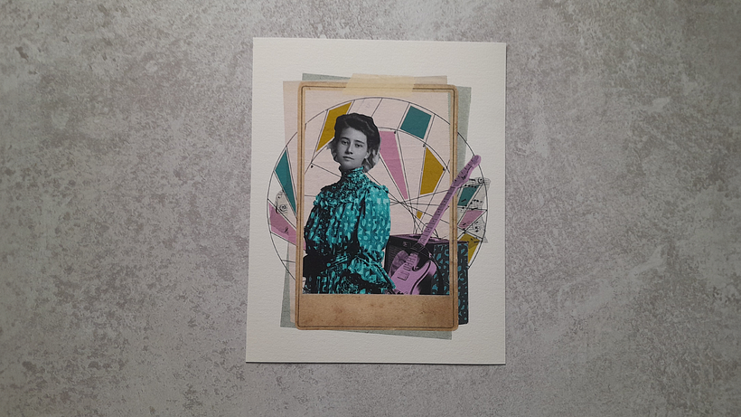 Printed on Hahnemühle Etching 310 8 x 10" which has gorgeous texture!