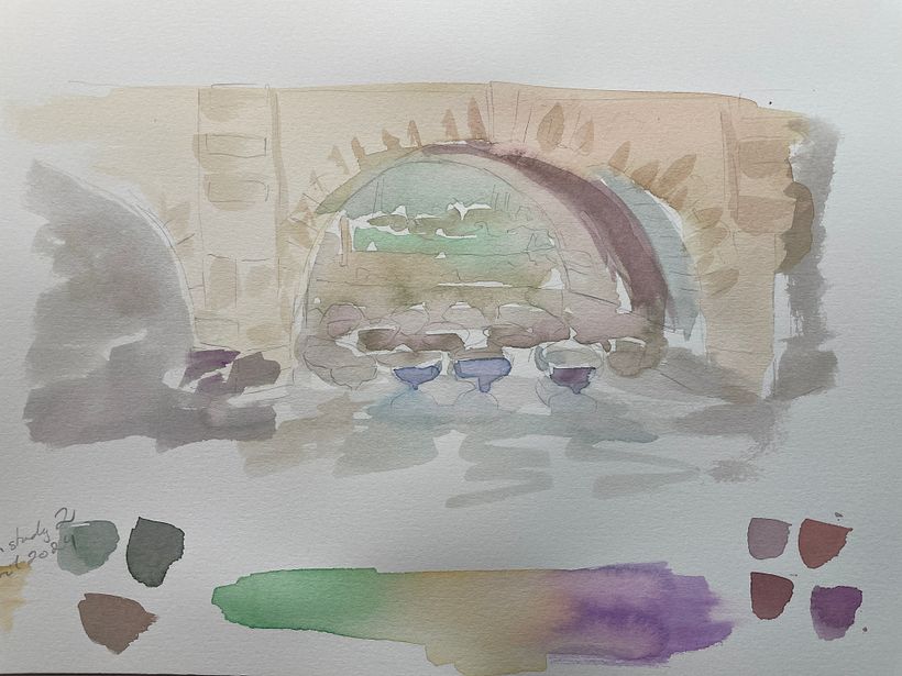 My project for course: Watercolor Fundamentals: Light and Color 5