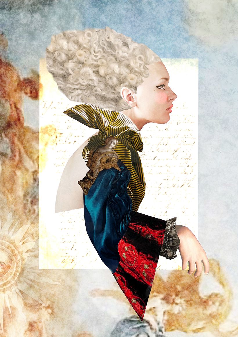My project for course: Artistic Mixed-media Collages - Collage