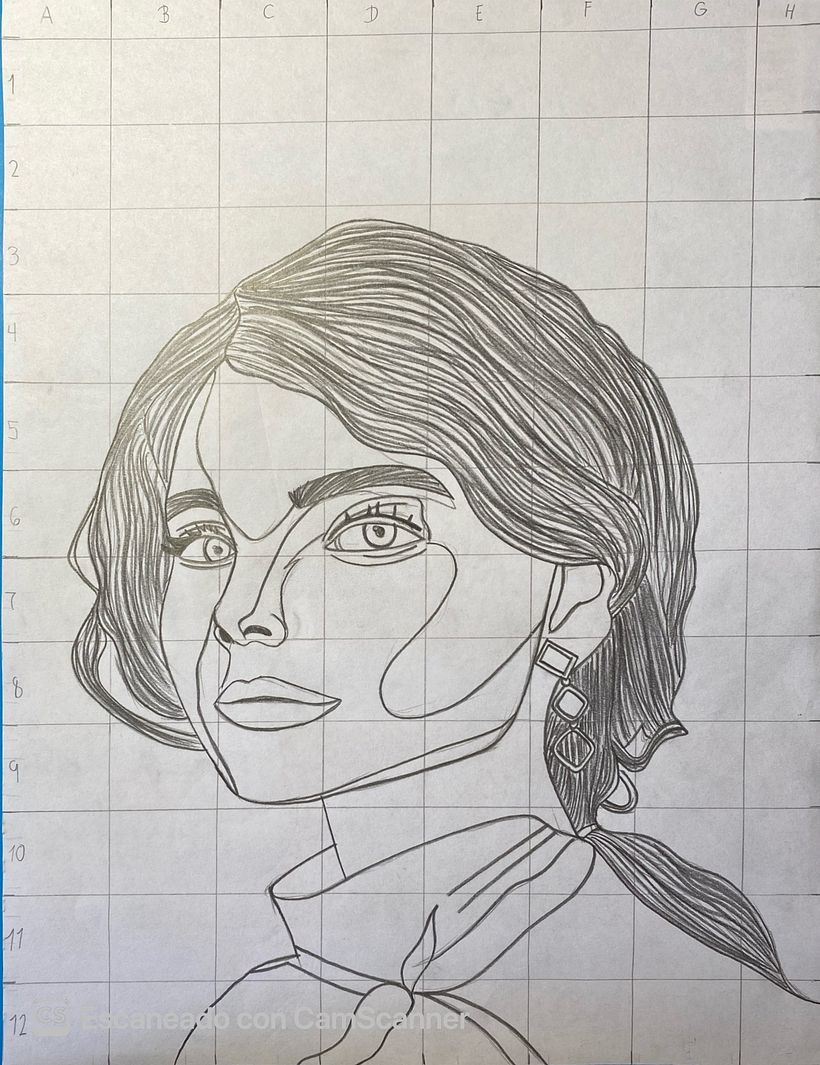 Mi Retrato en acuarela a partir de una fotografía 👩 📷 2