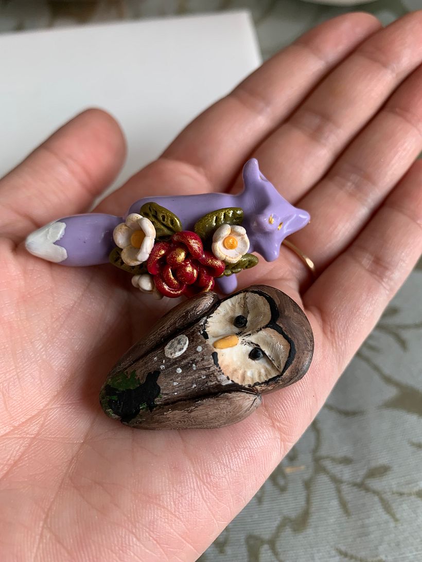 Meu projeto do curso: Criação de joalheria com polymer clay 1