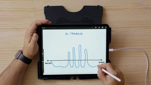 Graphical representation of the lifeline process