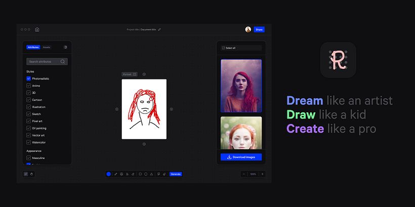 5 Herramientas de Generación de Imágenes AI para Pasar del Boceto a la Imagen 3