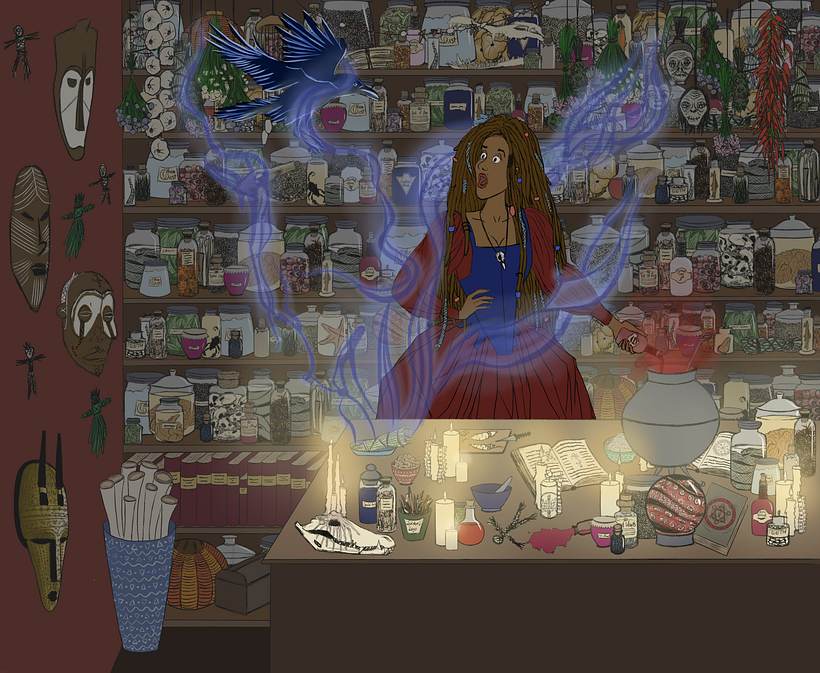 My project for course: Atmospheric Painting in Procreate: From Concept to Color 1