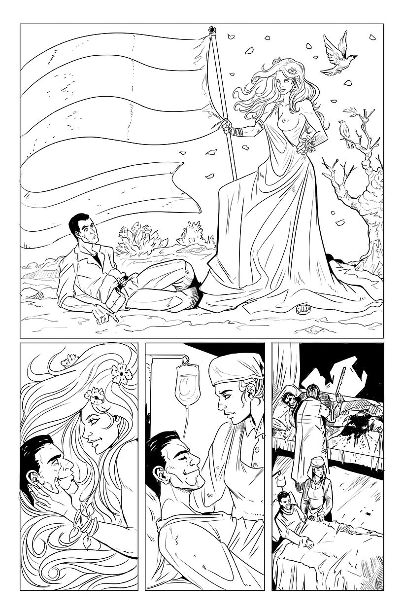 Portfolio de Cómic sobre la guerra civil 6