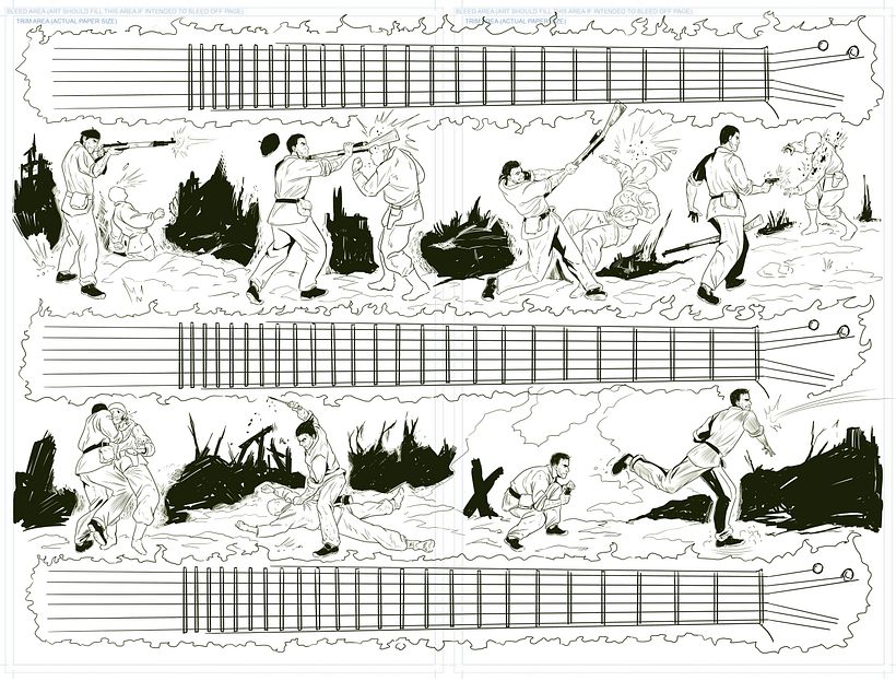 Portfolio de Cómic sobre la guerra civil 7