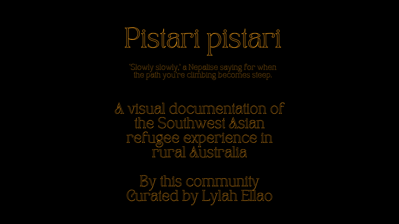 My Project: Pistari Pistari, the refugee experience - Branding e Identidad