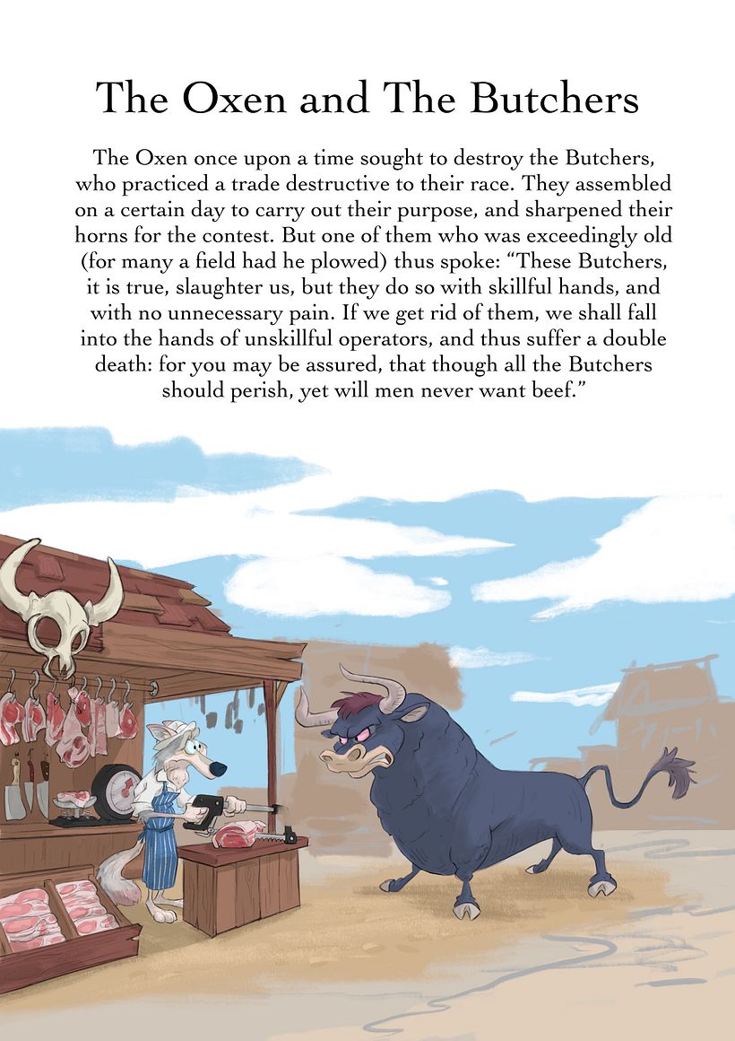 My project for course: Drawing Animal Characters with Human Personalities 3