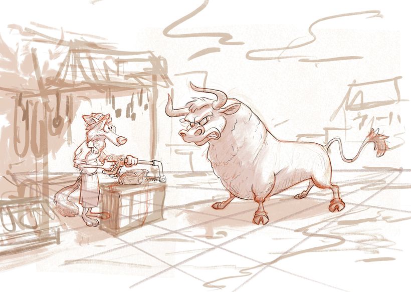 My project for course: Drawing Animal Characters with Human Personalities 2
