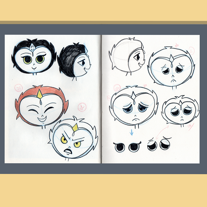 Meu projeto do curso: Design e ilustração de personagens rivais 4