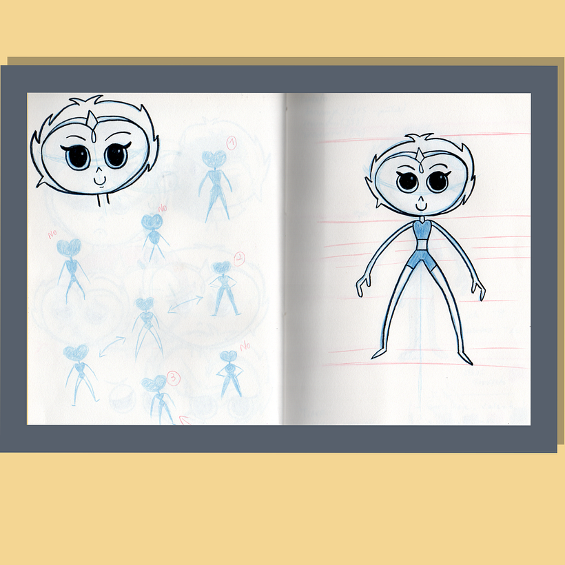 Meu projeto do curso: Design e ilustração de personagens rivais 5