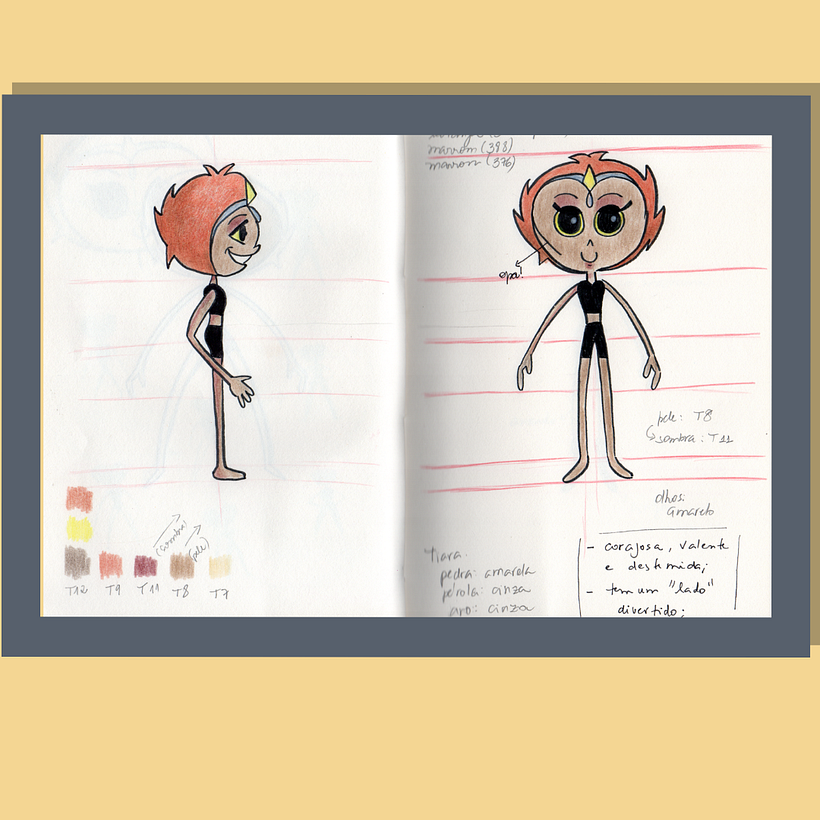 Meu projeto do curso: Design e ilustração de personagens rivais 6