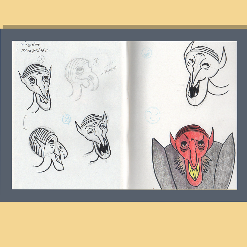 Meu projeto do curso: Design e ilustração de personagens rivais 11