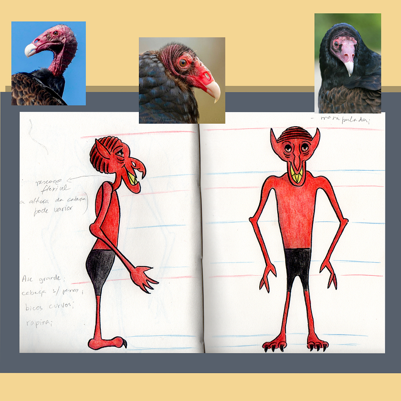 Meu projeto do curso: Design e ilustração de personagens rivais 12