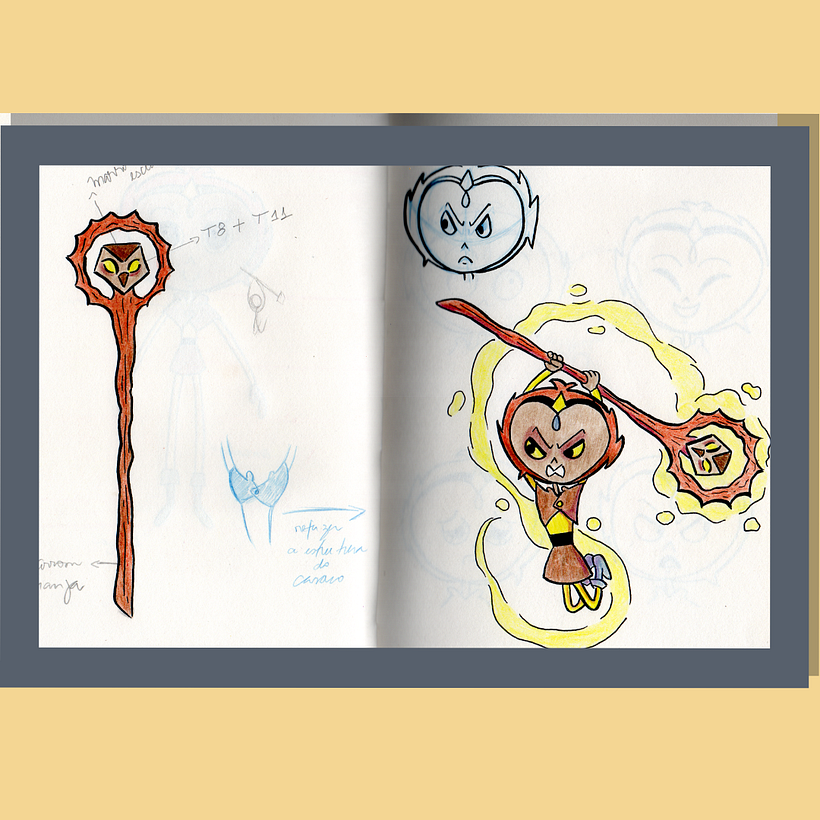 Meu projeto do curso: Design e ilustração de personagens rivais 7