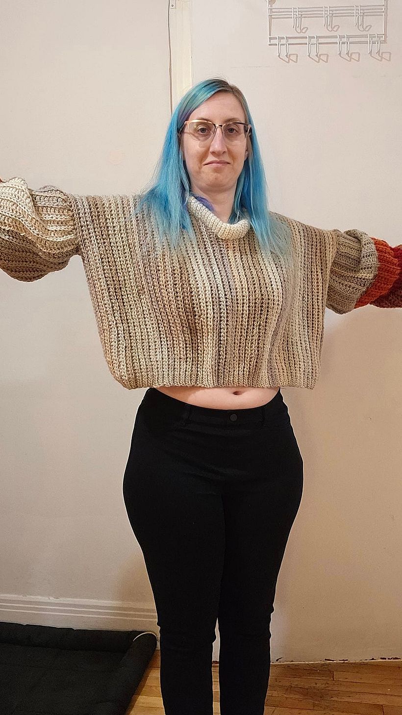My project for course: Creating Garments Using Crochet 4