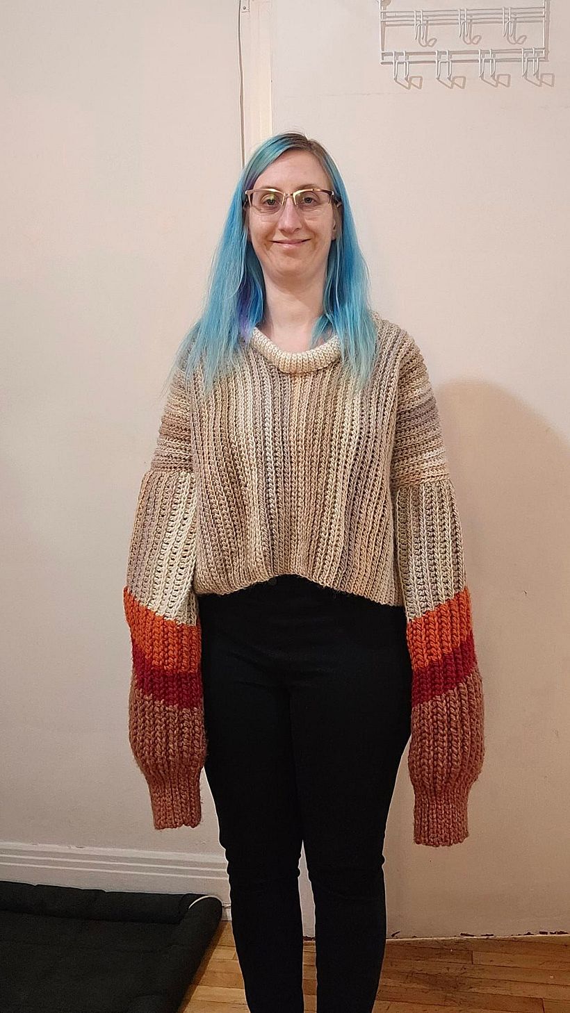 My project for course: Creating Garments Using Crochet 5