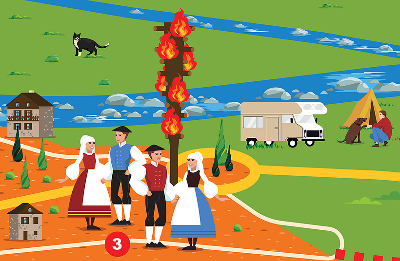 MAPAS ILUSTRADOS DE LA VAL D'ARAN 6