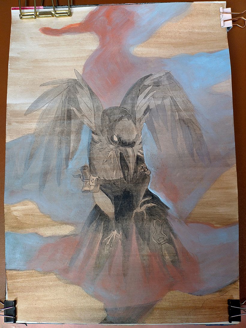 Mon projet du cours : Peinture fantaisiste à l'acrylique 4