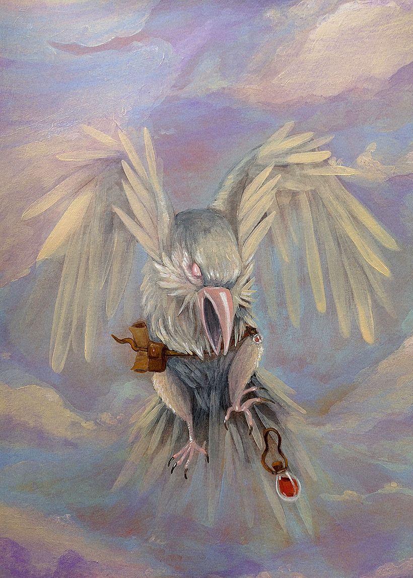 Mon projet du cours : Peinture fantaisiste à l'acrylique 7