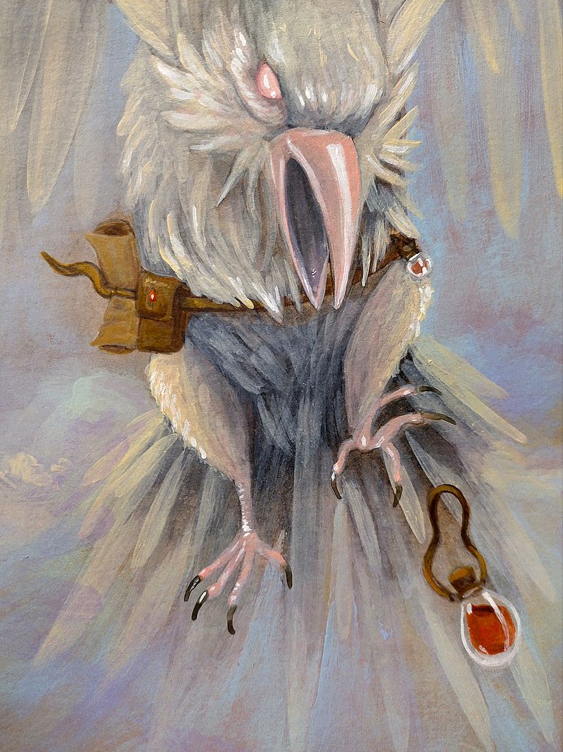 Mon projet du cours : Peinture fantaisiste à l'acrylique 8