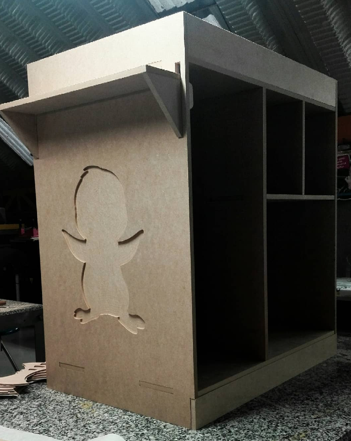cambiador. mdf 15mm