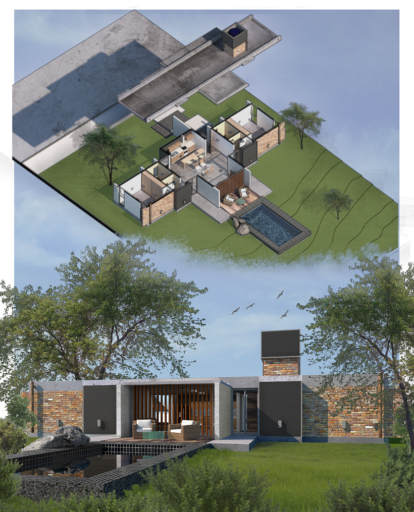 Mi proyecto del curso: Ilustración digital de proyectos arquitectónicos 11