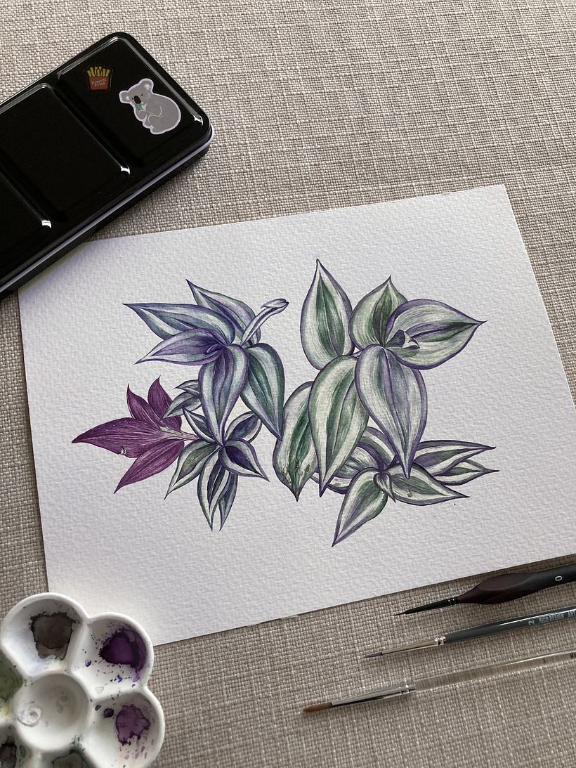My project for course: Botanical Illustration with Watercolors 4