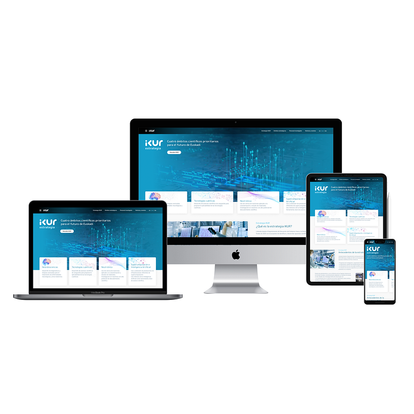Portal IKUR de Ciencia y Tecnología en Euskadi. 3