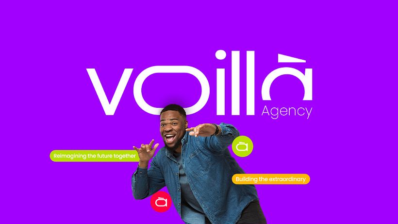 Voillà Agency - Visual Identity 1