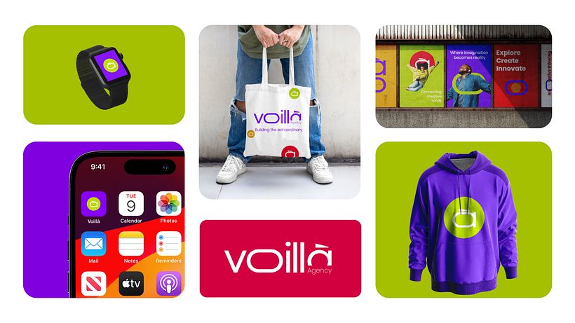 Voillà Agency - Visual Identity 2