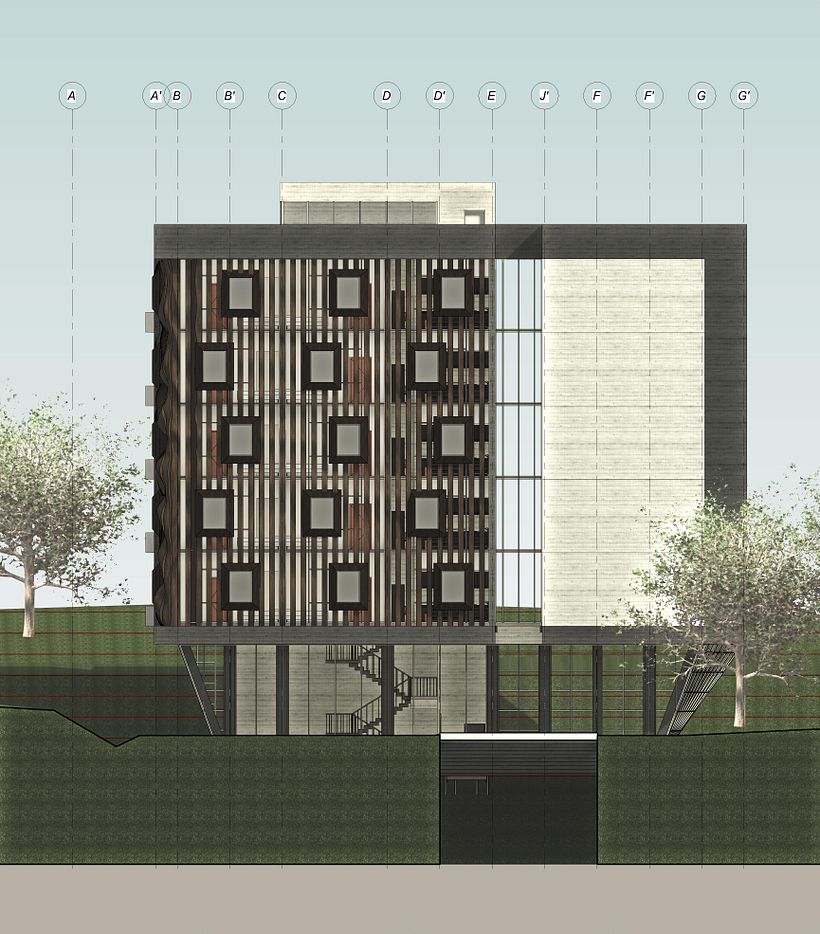 Mi proyecto del curso: Modelado de edificios paramétricos con Revit 7