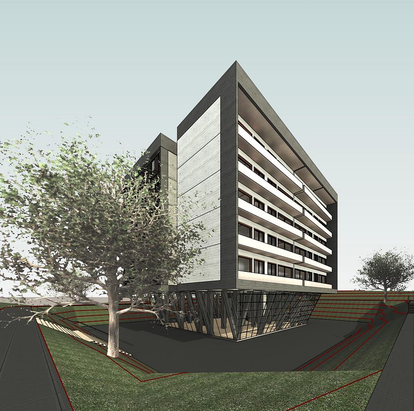 Mi proyecto del curso: Modelado de edificios paramétricos con Revit 13