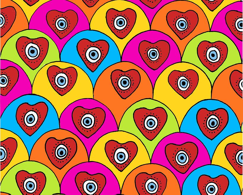 Rapport con variación de colores 
