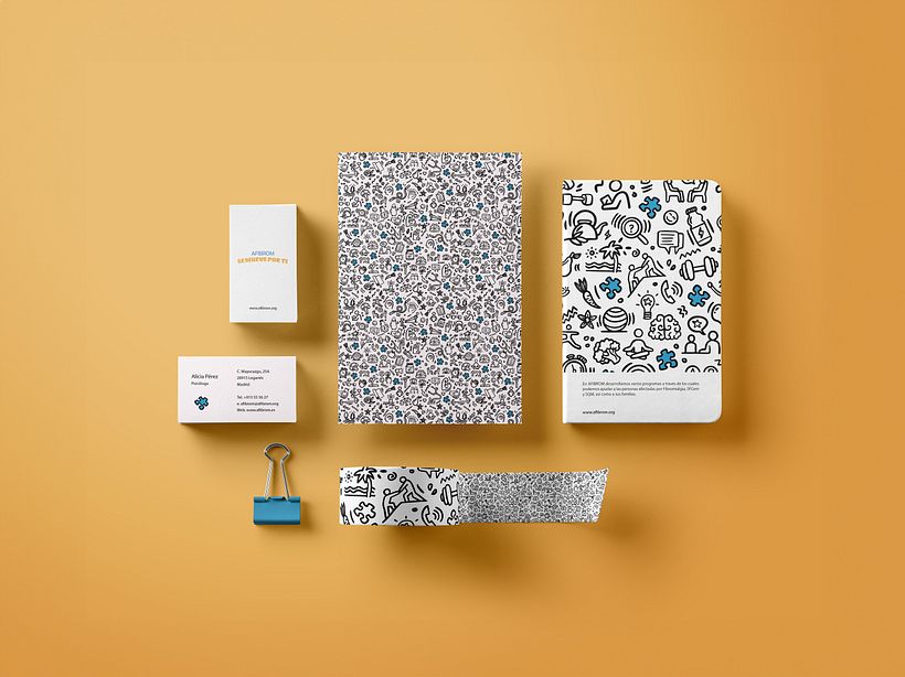 AFIBROM, nouvelle vidéo de motifs et de graphiques animés 3