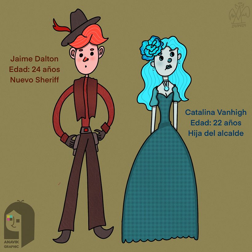 Mi proyecto del curso: Fábrica de personajes ilustrados 3
