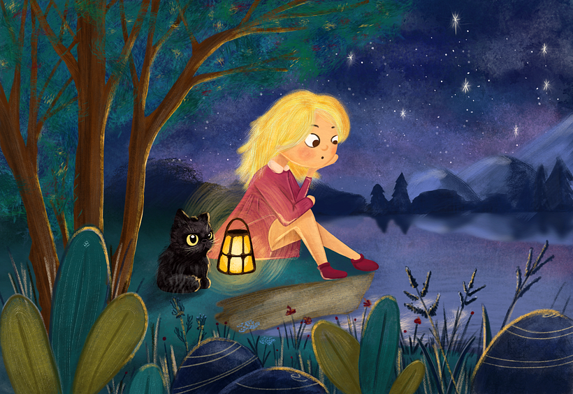 My project for course: Children’s Illustration with Procreate: Paint Magical Scenes 3
