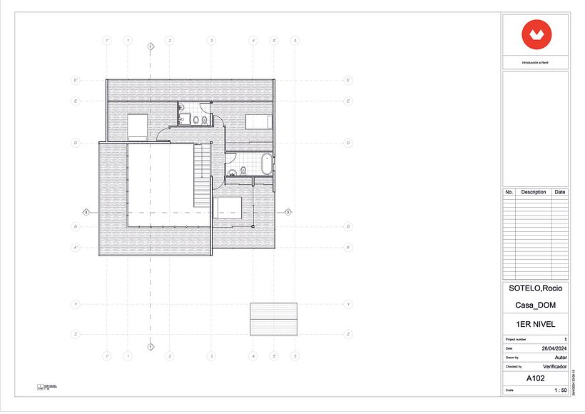 Mi proyecto del curso: Diseño y modelado arquitectónico 3D con Revit 4