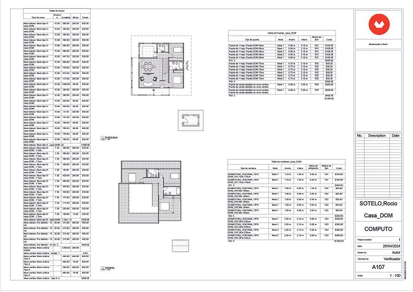 Mi proyecto del curso: Diseño y modelado arquitectónico 3D con Revit 7