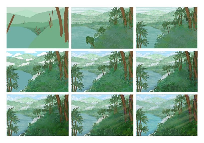My project for course: Speed Painting in Photoshop: Accelerate Your Creative Process 1