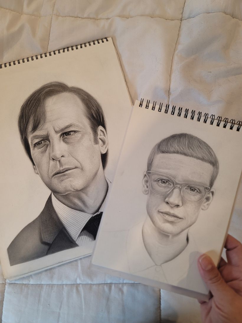 Meu projeto do curso: Retrato realista a lápis: capture histórias e emoções 3