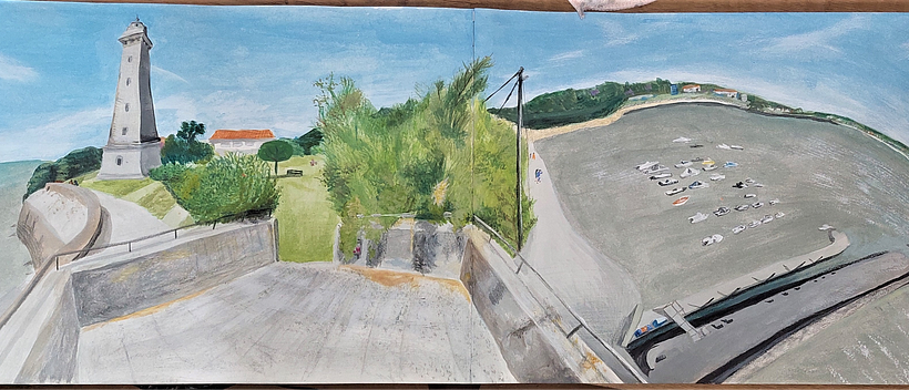 Meu projeto do curso: Sketchbook pictórico com guache 4