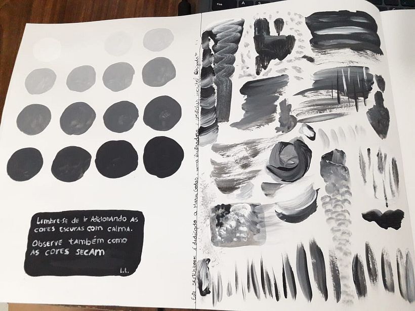 Meu projeto do curso: Sketchbook pictórico com guache 10