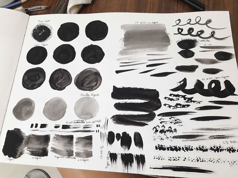 Meu projeto do curso: Sketchbook pictórico com guache 11