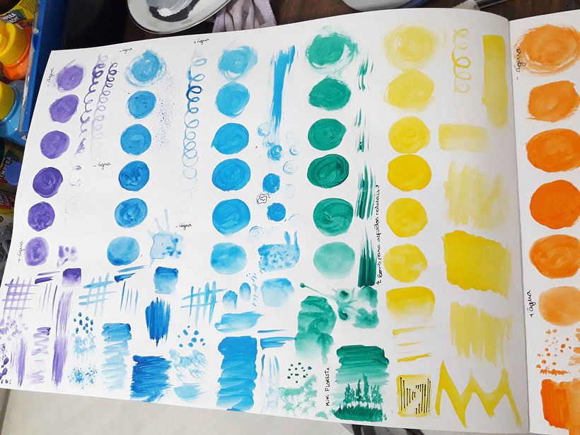 Meu projeto do curso: Sketchbook pictórico com guache 12