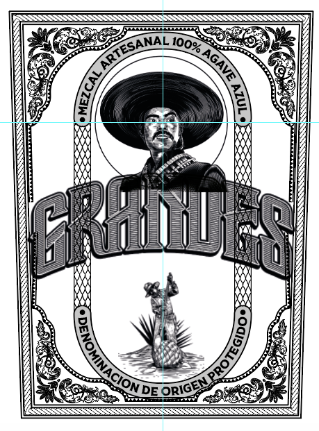 Presentación de elementos y boceto ajustado